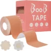 Boob Tape - Inclusief Tepelbeschermers - BH Tape - Nipple Covers - Boobtape - 5 Meter