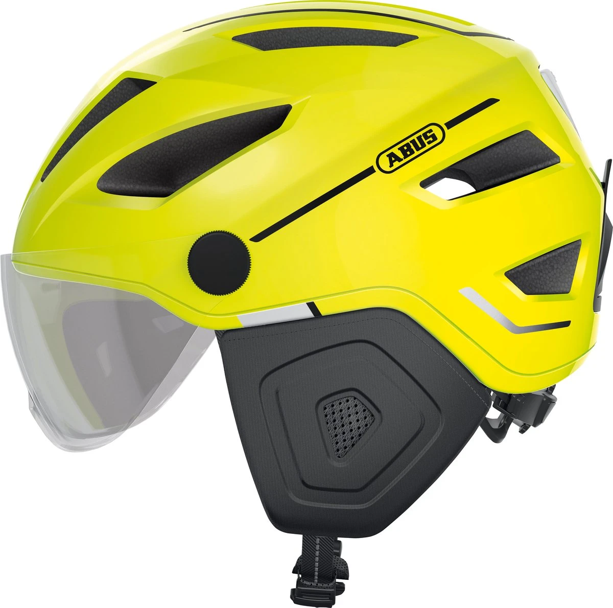 ABUS Pedelec 2.0 ACE Fietshelm - Maat L (56-62 Cm) - Signal Yellow 2 ABUS Pedelec 2.0 ACE Fietshelm - Maat L (56-62 Cm) - Signal Yellow - Afbeelding 2