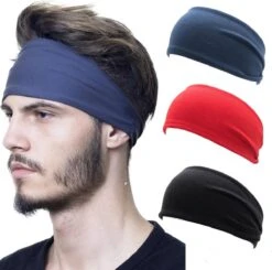 MJ Sports Hoofdband - Hoofdband Sport - Zweetband - Haarband - Sporthaarband - Hardlopen - Unisex - Zwart -Merkloos Verkoop 1200x1190 5