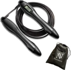 Nuvance - Professioneel Sport Springtouw Met Teller - Verstelbaar - Volwassenen En Kinderen - Jump Rope - Speedrope