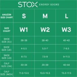 STOX Energy Socks - Wandelsokken Voor Vrouwen - Premium Compressiesokken - Snel Herstel - Minder Vermoeid - Geen Blaren, Hotspots, Of Tekenbeten - Merinowol -Merkloos Verkoop 1200x1195 10