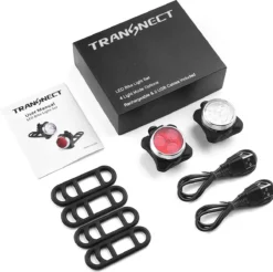 Fietsverlichting USB Oplaadbaar - Waterdicht Fietslamp - LED Fietslampjes - Voorlicht En Achterlicht - Voor Fiets -Merkloos Verkoop 1200x1195 30