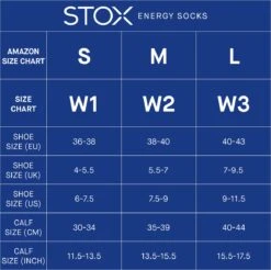 STOX Energy Socks - Reissokken Voor Vrouwen - Premium Compressiesokken - Travel Socks - Anti DVT - Reizigerstrombose - Voorkomt Opgezwollen En Vermoeide Benen -Merkloos Verkoop 1200x1195 9