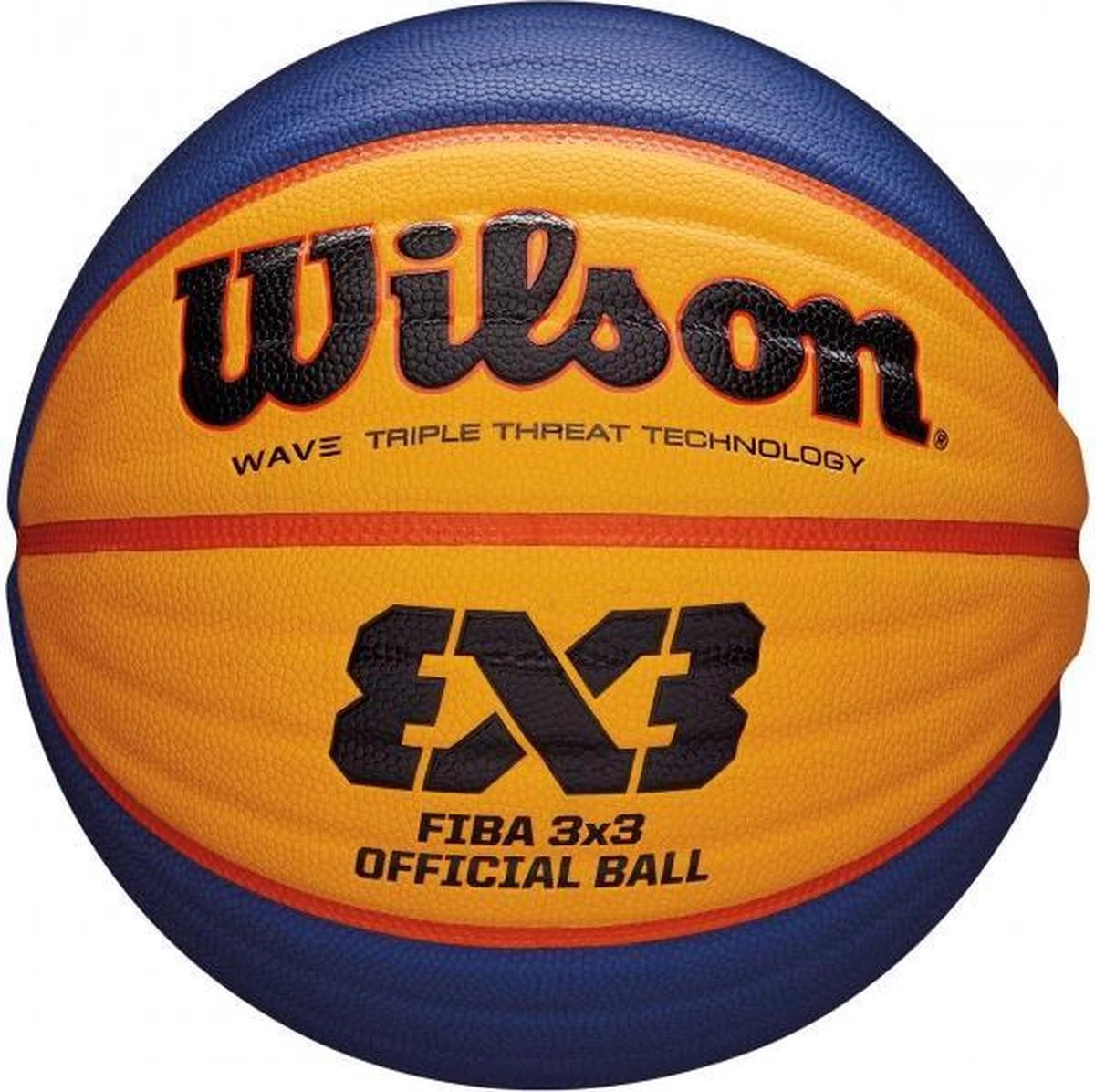 Wilson FIBA 3x3 - Basketbal Official - Geel Blauw - Maat 6 - Kinderen En Volwassenen 1 Wilson FIBA 3x3 - Basketbal Official - Geel Blauw - Maat 6 - Kinderen En Volwassenen