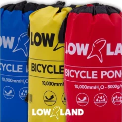 LOWLAND OUTDOOR® Fietsponcho 100% Waterdicht (10.000mm) - Ademend (8.000g/M²) PFAS Vrij! -Merkloos Verkoop 1200x1196 17
