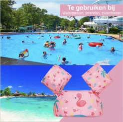 VoordeelShop Zwemvest Kinderen - Puddle Jumper Deluxe - Flamingo - 14 Tot 25kg - 2 Tot 6 Jaar - Zwemband - Reddingsvest - Zwemvest Kind -Merkloos Verkoop 1200x1196 4