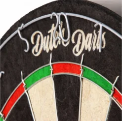 Dutch Darts Dartset Met Een Roundwire Dartbord, 2 Sets Brass Dartpijlen En Reservesets Voor Flights En Shafts. -Merkloos Verkoop 1200x1197 27