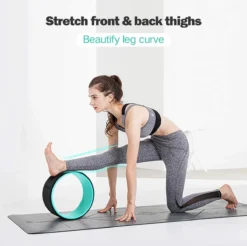 Merkloos Yogawiel - Yogawheel Gonex - Diameter: 33 Cm | 12.5 Cm Breed - Sterk Hoogwaardig Materiaal - Met Dikke Themoplastische Schuimlaag | Voor Ontspannings-, En Stretchoefeningen | Rugrol | Superaanbieding -Merkloos Verkoop 1200x1197 7