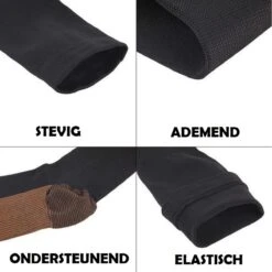 Compressiekousen 3 Paar - Steunkousen Vrouwen En Mannen - Compressie Sokken - Hardloopsokken - Sportsokken - Maat 36-41 S/M -Merkloos Verkoop 1200x1198 15