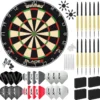 Winmau Blade 6 Deluxe – Dartbord – Set Van 12 Dartpijlen – Dart Flights – Dart Shafts