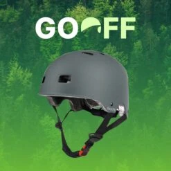 GOOFF® Skate Snorscooter Helm | Brede Pasvorm | 14x Ventilatie | Matgrijs | Lichtgewicht (L) -Merkloos Verkoop 1200x1199 23
