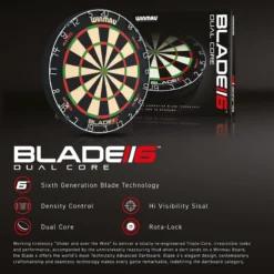 Winmau Blade 6 Dual Core Dartbord -Merkloos Verkoop 1200x1199 37