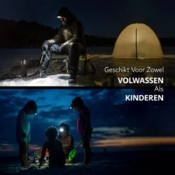 Transnect - Hoofdlamp LED Oplaadbaar - 150 Lumen – 30h - Inclusief Batterij - Waterdicht - Voor Camping, Wandelen Met Hond, Noodgeval -Merkloos Verkoop 1200x1200 1000