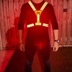 RTECH® Hardloopvest- Hardloop Verlichting - Veiligheidsvest - Hardloopvest Oplaadbaar - Hardlopen - Reflecterend Hesje - Inclusief Hardloop Verlichting Armband
