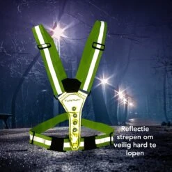 Tunturi Hardloop Verlichting Vest - Borstlamp - Verstelbaar - Hardloopvest - Reflecterend - Veiligheidsvesje - Led -Merkloos Verkoop 1200x1200 1050
