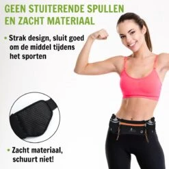 Hardloopriem Telefoonhouder Met Drinkflessen Running Belt Drinkgordel - Bidonhouder - Sportband - Heuptas - Hardlooptasje - Hardlopen - Oranje - Heren Damen - One Size -Merkloos Verkoop 1200x1200 1082