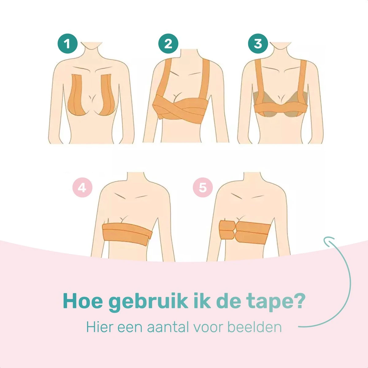 Soft & Silky - Boob Tape - 5 Meter - Voor Elke Cup Maat - Latex Vrij - Nipple Covers - Hypo Allergeen - Tepelcovers - Borst Tape - BH Tape - Bra Tape - Boobtape - Fashion Tape 4 Soft & Silky - Boob Tape - 5 Meter - Voor Elke Cup Maat - Latex Vrij - Nipple Covers - Hypo Allergeen - Tepelcovers - Borst Tape - BH Tape - Bra Tape - Boobtape - Fashion Tape - Afbeelding 4