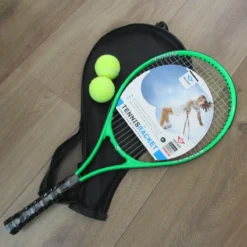 ALUMINIUM TENNISRACKET 25/" WITH TWO TENNISBALLS - GREEN -Merkloos Verkoop 1200x1200 1128