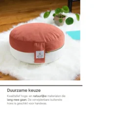 Meditatiekussen | Yoga Kussen | Boekweit | Roze -Merkloos Verkoop 1200x1200 1132