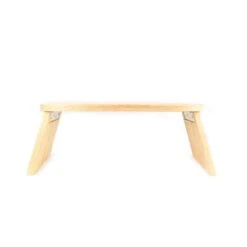 Yogi & Yogini Meditatiebankje - Hout - Amerikaans Eiken - Inklapbaar - 48 X 17 Cm
