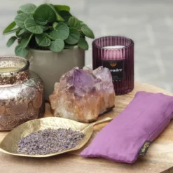 YoZenga Oogkussen Met Amethyst & Biologische Lavendel | Kristallen/edelstenen | Kleur: Lavenderblush | Ideaal Bij Hoofdpijn & Stress Klachten | Meditatie | Ontspanning | Yoga -Merkloos Verkoop 1200x1200 1209