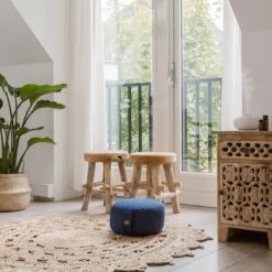 Meditatiekussen Eco Indigo Rond - Lotus | Yoga Kussen -Merkloos Verkoop 1200x1200 1266