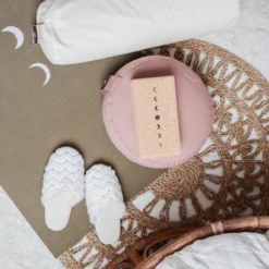 Yoga Bolster Eco Naturel Rond - Lotus -Merkloos Verkoop 1200x1200 1273