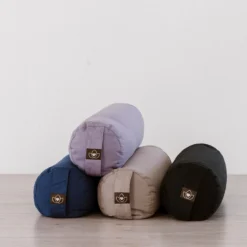 Yoga Bolster Eco Zwart Rond - Lotus -Merkloos Verkoop 1200x1200 1289