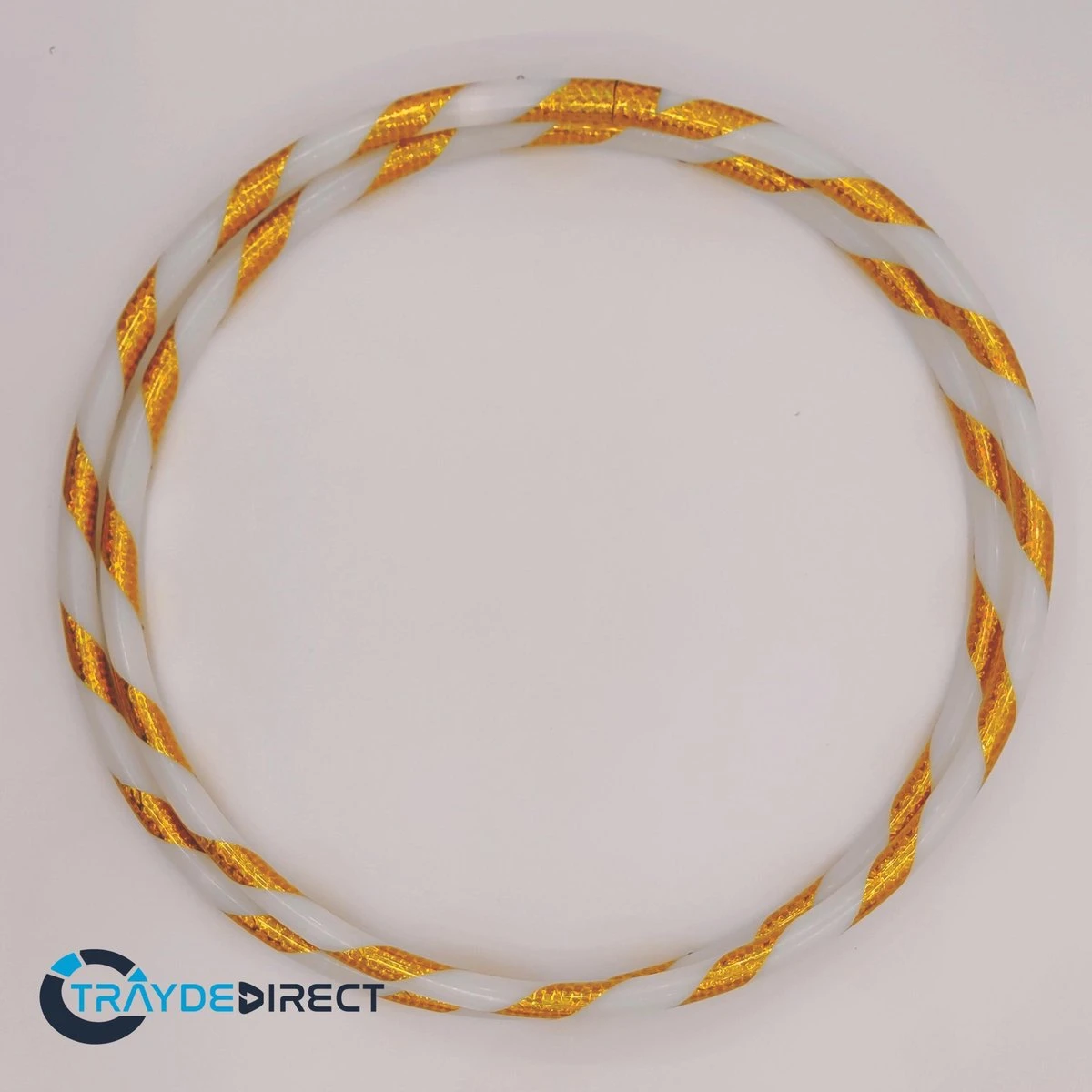 Regenboog Hoelahoop Met 24 Geïntegreerde LEDs 90CM Goud 5 Regenboog Hoelahoop Met 24 Geïntegreerde LEDs 90CM Goud - Afbeelding 5