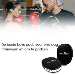Boks Pads - Stootkussen - Pads Boksen - Bokszak - Trapkussen - Bokspads - Hand Pads - Bokshandschoenen - Zwart - 2 Stuks -Merkloos Verkoop 1200x1200 1328
