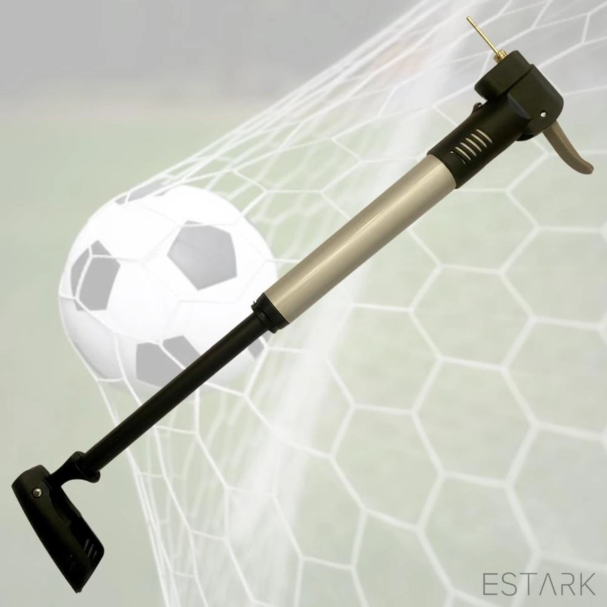 ESTARK - Ballenpomp - Professionele Voetbalpomp - Basketbalpomp - Ballenpomp- Pomp - Inclusief Naald - Balpomp - Voetbal - Basket - Volleyball - Bal - Ballen - Handpomp 5 ESTARK - Ballenpomp - Professionele Voetbalpomp - Basketbalpomp - Ballenpomp- Pomp - Inclusief Naald - Balpomp - Voetbal - Basket - Volleyball - Bal - Ballen - Handpomp - Afbeelding 5