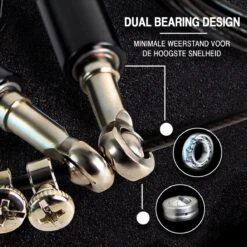 DK.® Professioneel Crossfit & Fitness Springtouw - Speedrope - Jump Rope - Voor Volwassenen En Kinderen - Blauw -Merkloos Verkoop 1200x1200 139