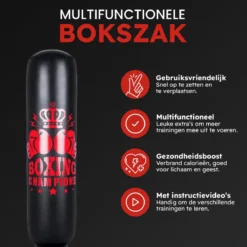 Befitco - Opblaasbare Bokszak - Staande Boksbal Op Voet - Bokspaal Voor Volwassenen En Kinderen -Merkloos Verkoop 1200x1200 1410