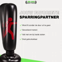Zoluko Opblaasbare Bokszak Op Voet - Incl. Bokshandschoenen En Voetpompje - Voor Binnen En Buiten - Voor Volwassenen En Kinderen - Bokszak Staand - Boksbal Op Voet - Boksbal Op Standaard - Boksen - Reflexbal - Bokspaal - Bokstrainer - Zwart/Rood 13 Zoluko Opblaasbare Bokszak Op Voet - Incl. Bokshandschoenen En Voetpompje - Voor Binnen En Buiten - Voor Volwassenen En Kinderen - Bokszak Staand - Boksbal Op Voet - Boksbal Op Standaard - Boksen - Reflexbal - Bokspaal - Bokstrainer - Zwart/Rood -Merkloos Verkoop 1200x1200 1487