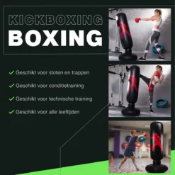 Zoluko Opblaasbare Bokszak Op Voet - Incl. Bokshandschoenen En Voetpompje - Voor Binnen En Buiten - Voor Volwassenen En Kinderen - Bokszak Staand - Boksbal Op Voet - Boksbal Op Standaard - Boksen - Reflexbal - Bokspaal - Bokstrainer - Zwart/Rood 14 Zoluko Opblaasbare Bokszak Op Voet - Incl. Bokshandschoenen En Voetpompje - Voor Binnen En Buiten - Voor Volwassenen En Kinderen - Bokszak Staand - Boksbal Op Voet - Boksbal Op Standaard - Boksen - Reflexbal - Bokspaal - Bokstrainer - Zwart/Rood -Merkloos Verkoop 1200x1200 1488