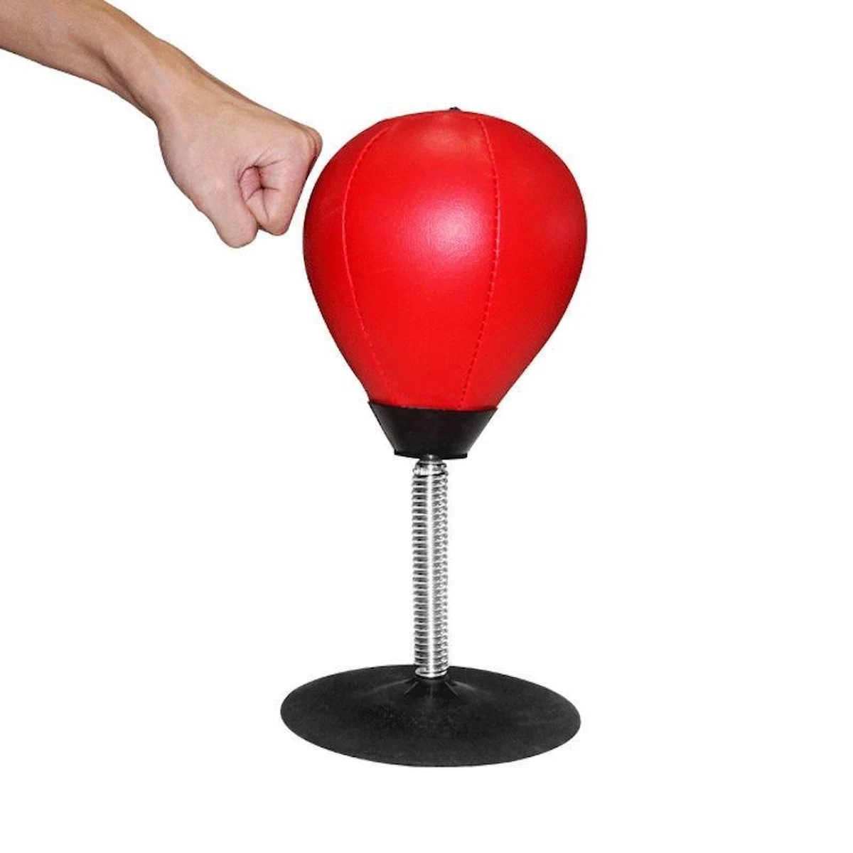 Merkloos Decopatent® Boksbal Tafelmodel - Stressbal - Mini Bokszak - Punching Ball - Tafel Boksbal Bureau Op Voet - Volwassenen & Kinderen 6 Merkloos Decopatent® Boksbal Tafelmodel - Stressbal - Mini Bokszak - Punching Ball - Tafel Boksbal Bureau Op Voet - Volwassenen & Kinderen - Afbeelding 6