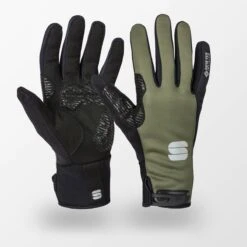 Sportful Fietshandschoenen Winter Unisex Groen Zwart - WS ESSENTIAL 2 GLOVES BEETLE BLACK - L