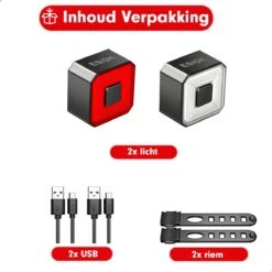Esioh® Oplaadbare Fietslamp Led Set Wit En Rood – Oplaadbare Fietsverlichting USB – Fietslampjes Voorlicht En Achterlicht -Merkloos Verkoop 1200x1200 1710