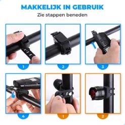 Seidon™ - Fietslamp - Fietsverlichting - Fietslampjes - Fiets Snelheidsmeter - LED Display - Klok - Fietsbel -Merkloos Verkoop 1200x1200 1833