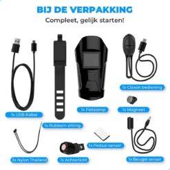 Seidon™ - Fietslamp - Fietsverlichting - Fietslampjes - Fiets Snelheidsmeter - LED Display - Klok - Fietsbel -Merkloos Verkoop 1200x1200 1837