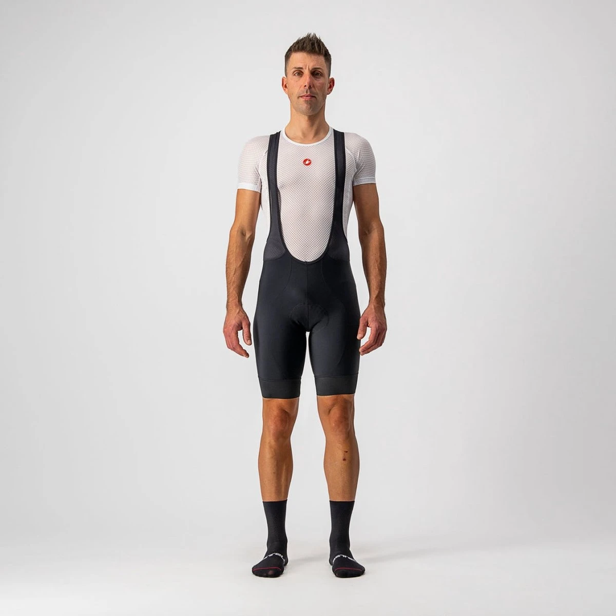 Castelli Fietsbroek Met Bretels - Koersbroek Heren Zwart - CA Entrata Bibshort Black - XL 1 Castelli Fietsbroek Met Bretels - Koersbroek Heren Zwart - CA Entrata Bibshort Black - XL