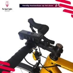 Pro Sport Lights Performance 1800 Lumen Fietslamp Voorlicht - Fietsverlichting USB Oplaadbaar - Koplamp Fiets - LED Racefiets / Mountainbike -Merkloos Verkoop 1200x1200 1854