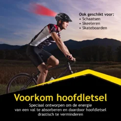 Dunlop Fietshelm - Verstelbaar Van 58 Tot 61 CM - Maat L - Met LED-Verlichting - 3 Lichtmodus - Zwart -Merkloos Verkoop 1200x1200 1875