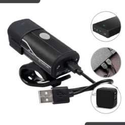 Lovnix - Oplaadbare Fietslamp LED Verlichting Set - USB Oplaadbaar - Fietslicht Met LED Lamp - Voor- En- Achter Licht - Regenbestendig - Geschikt Voor Mountainbike Fietsen Wandelen Speleologie -Merkloos Verkoop 1200x1200 2045