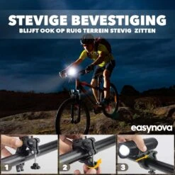 LED Fietsverlichting Set – Oplaadbaar Via USB - Voorlicht En Achterlicht - Waterbestendig - Complete Fietslamp Set -Merkloos Verkoop 1200x1200 2060