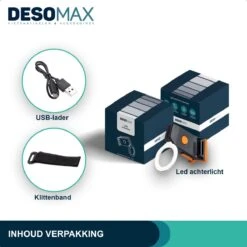 DesoMax® Fietslicht Achterlicht LED USB Oplaadbaar Helder Rond - Achterlicht Voor Racefiets En MTB – Herkenningslicht 14 DesoMax® Fietslicht Achterlicht LED USB Oplaadbaar Helder Rond - Achterlicht Voor Racefiets En MTB – Herkenningslicht -Merkloos Verkoop 1200x1200 2075