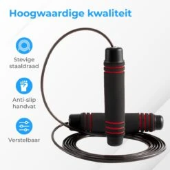 Nuvance - Professioneel Sport Springtouw - Verstelbaar - Volwassenen En Kinderen - Jump Rope - Speedrope -Merkloos Verkoop 1200x1200 208