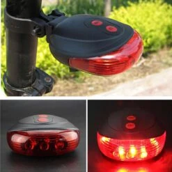 Fiets Achterlicht - LED Licht Met Laser - Fiets Lamp - Waterdicht - Racefiets Verlichting - Inclusief Batterijen - Rheme 27 Fiets Achterlicht - LED Licht Met Laser - Fiets Lamp - Waterdicht - Racefiets Verlichting - Inclusief Batterijen - Rheme -Merkloos Verkoop 1200x1200 2144