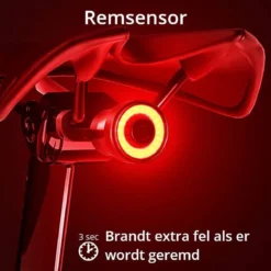 Rockbros Fietsachterlicht - Fietslamp - Fietsverlichting - Remlicht - Smart - USB - Multifunctioneel - Fietsremlicht - LED - Indicator -Merkloos Verkoop 1200x1200 2185