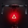 DESO® Fietslicht Achterlicht LED USB Oplaadbaar Helder Super Fel Driehoek - Achterlicht Voor Racefiets En MTB – Herkenningslicht